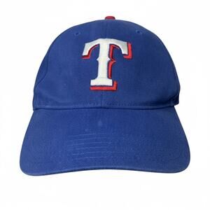 Texas Rangers MLB Blue Adjustable Hat Genuine Merchandise Fan Oriented Cap
